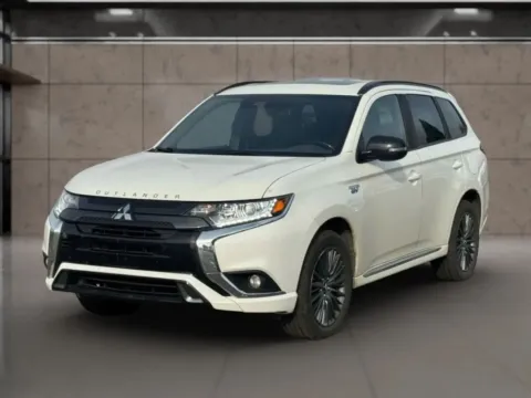 Silver 2022 Mitsubishi Outlander PHEV LE Sport Utility 4D for sale in Dallas, OR