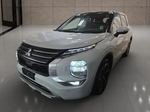 Silver 2023 Mitsubishi Outlander PHEV SEL Sport Utility 4D for sale in Dallas, OR