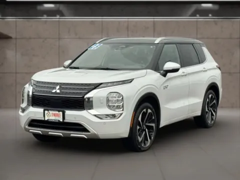 Silver 2023 Mitsubishi Outlander PHEV SEL Sport Utility 4D for sale in Dallas, OR