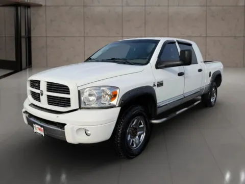 Silver 2007 Dodge Ram 2500 Mega Cab Laramie Pickup 4D 6 1/4 ft for sale in Dallas, OR