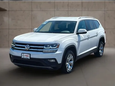 White 2019 Volkswagen Atlas SE 4Motion w/Tech Pkg Sport Utility 4D for sale in Dallas, OR