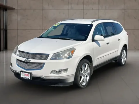 White 2012 Chevrolet Traverse LTZ Sport Utility 4D for sale in Dallas, OR