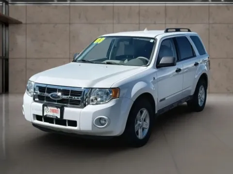 White 2008 Ford Escape Hybrid Sport Utility 4D for sale in Dallas, OR