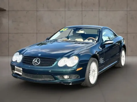 Green 2005 Mercedes-Benz SL-Class SL 500 Roadster 2D for sale in Dallas, OR