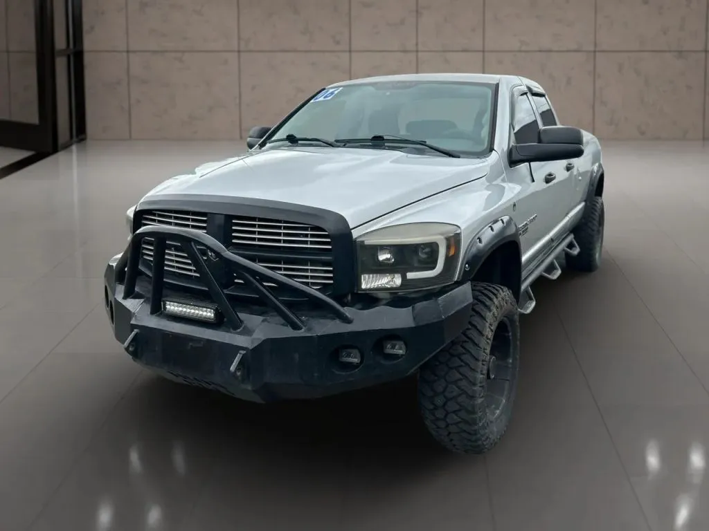 Silver 2006 Dodge Ram 2500 Quad Cab SLT Pickup 4D 8 ft for sale in Dallas, OR