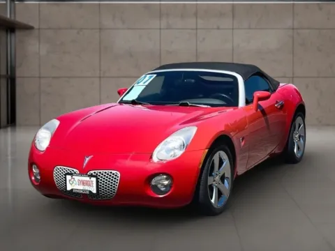 Red 2007 Pontiac Solstice Convertible 2D for sale in Dallas, OR