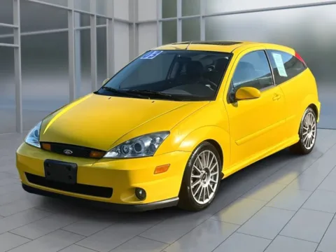 Yellow 2003 Ford Focus ZX3 SVT Hatchback 2D for sale in Dallas, OR