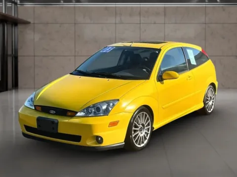 Yellow 2003 Ford Focus ZX3 SVT Hatchback 2D for sale in Dallas, OR