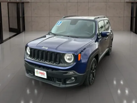 Blue 2017 Jeep Renegade Altitude Sport Utility 4D for sale in Dallas, OR