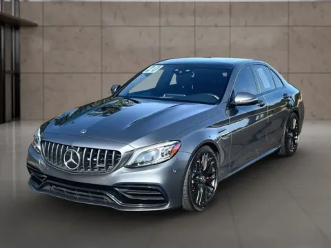 Gray 2020 Mercedes-Benz Mercedes-AMG C-Class C 63 S AMG Sedan 4D for sale in Dallas, OR