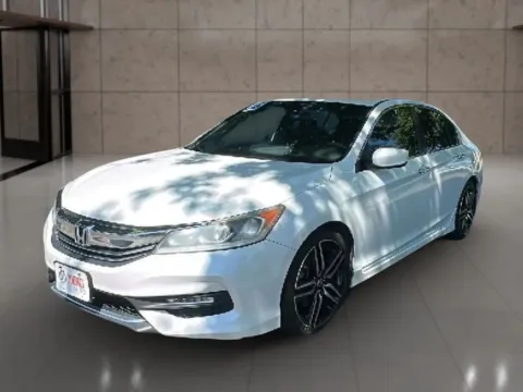 White 2016 Honda Accord Sport Sedan 4D for sale in Dallas, OR