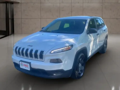 Blue 2017 Jeep Cherokee Sport SUV 4D for sale in Dallas, OR