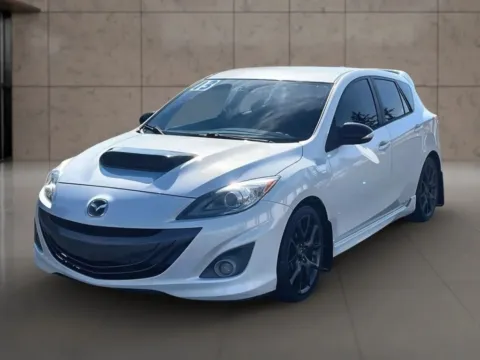 White 2013 MAZDA MAZDA3 MAZDASPEED3 Touring Hatchback 4D for sale in Dallas, OR