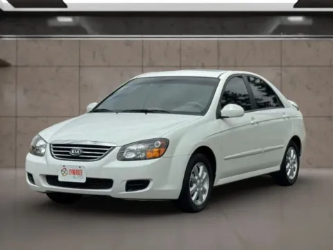 White 2009 Kia Spectra EX Sedan 4D for sale in Dallas, OR