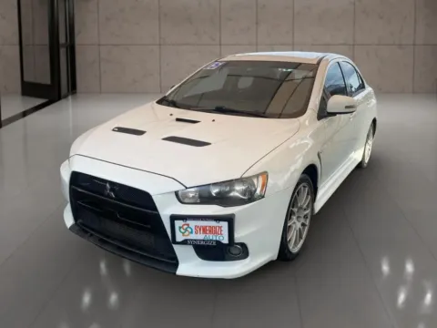 Silver 2015 Mitsubishi Lancer Evolution GSR Sedan 4D for sale in Dallas, OR