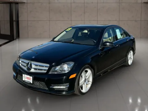 Black 2013 Mercedes-Benz C-Class C 250 Sport Sedan 4D for sale in Dallas, OR