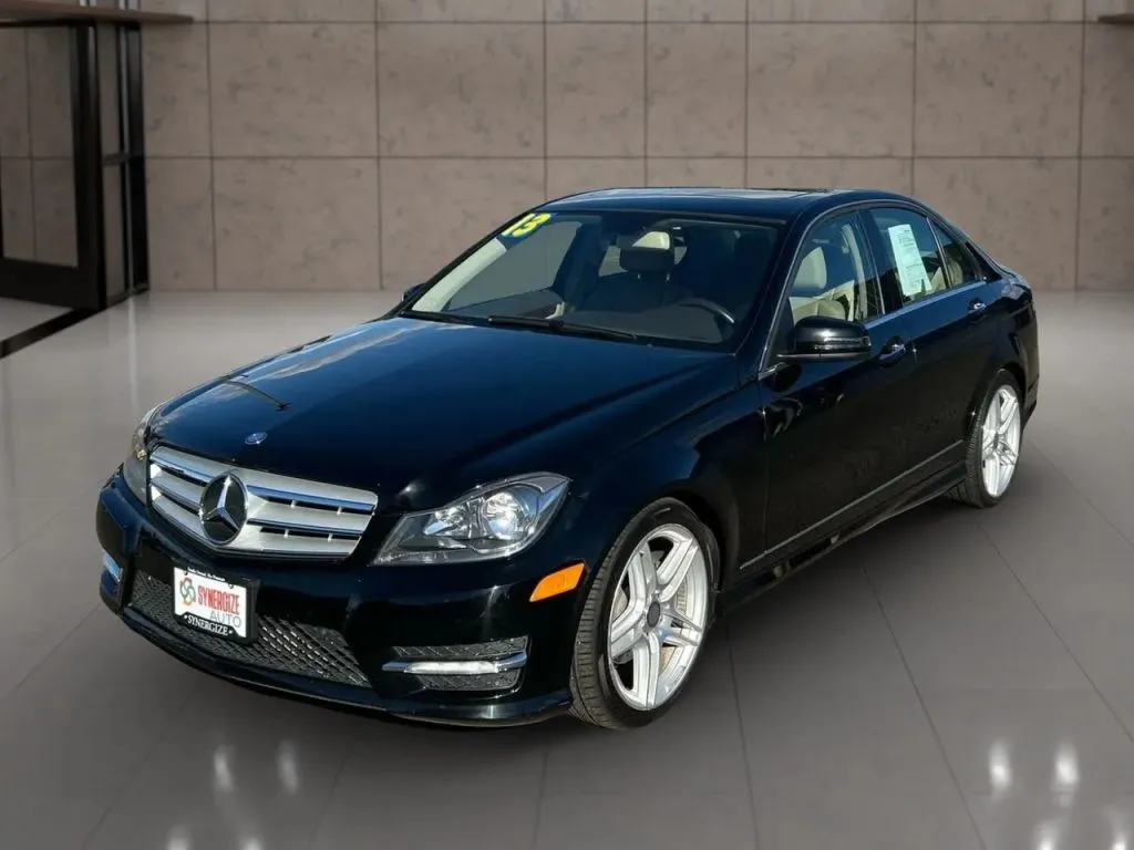 Black 2013 Mercedes-Benz C-Class C 250 Sport Sedan 4D for sale in Dallas, OR