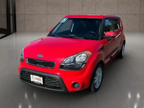 Red 2012 Kia Soul + Wagon 4D for sale in Dallas, OR