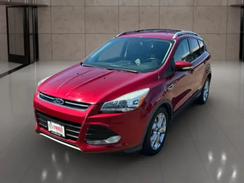 Blue 2015 Ford Escape Titanium Sport Utility 4D for sale in Dallas, OR