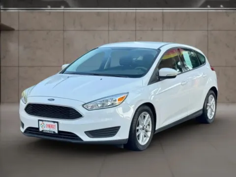 Blue 2017 Ford Focus SE Hatchback 4D for sale in Dallas, OR