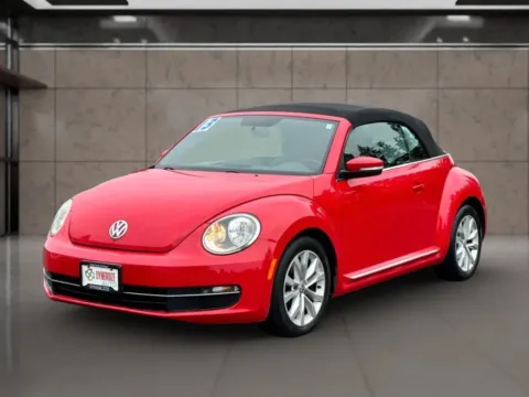 Red 2013 Volkswagen Beetle TDI Convertible 2D for sale in Dallas, OR