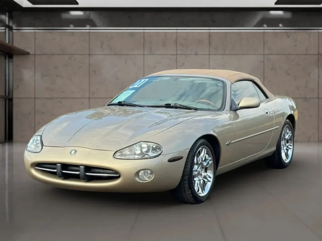 Gold 2001 Jaguar XK 8 Convertible 2D for sale in Dallas, OR
