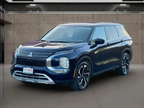 Blue 2023 Mitsubishi Outlander PHEV SE Sport Utility 4D for sale in Dallas, OR