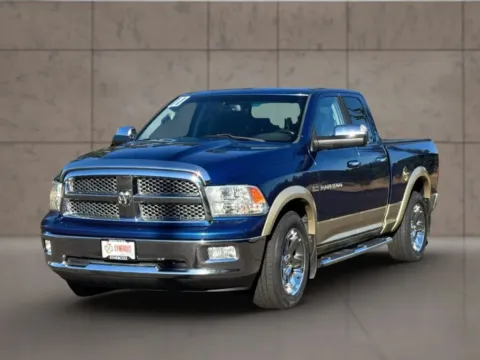 Silver 2011 Ram 1500 Quad Cab Laramie Pickup 4D 6 1/3 ft for sale in Dallas, OR