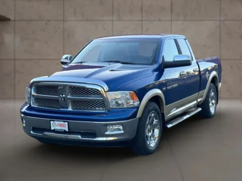 Silver 2011 Ram 1500 Quad Cab Laramie Pickup 4D 6 1/3 ft for sale in Dallas, OR
