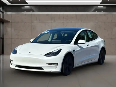 Blue 2021 Tesla Model 3 Long Range Sedan 4D for sale in Dallas, OR