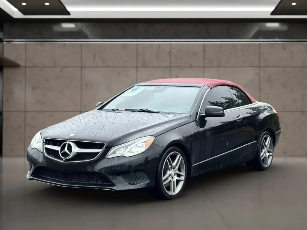 Black 2014 Mercedes-Benz E-Class E 350 Cabriolet 2D for sale in Dallas, OR