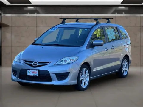 Silver 2010 MAZDA MAZDA5 Sport Minivan 4D for sale in Dallas, OR