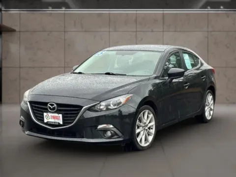Black 2015 MAZDA MAZDA3 i Touring Sedan 4D for sale in Dallas, OR