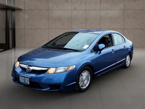 Silver 2009 Honda Civic Hybrid Sedan 4D for sale in Dallas, OR