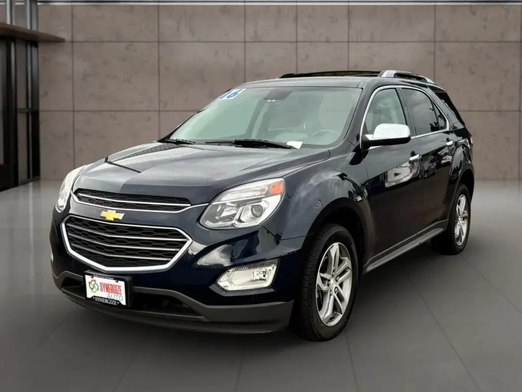 Black 2016 Chevrolet Equinox LTZ Sport Utility 4D for sale in Dallas, OR