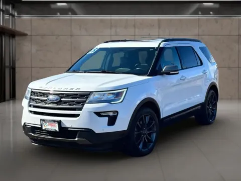 White 2018 Ford Explorer XLT Sport Utility 4D for sale in Dallas, OR