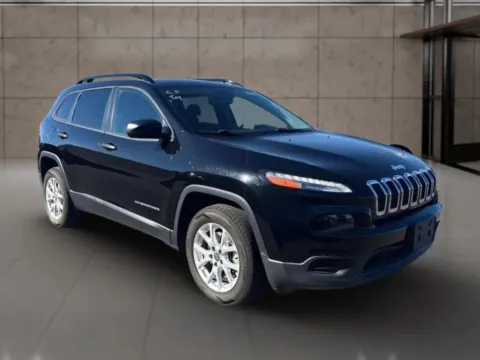 Blue 2017 Jeep Cherokee Sport SUV 4D for sale in Dallas, OR