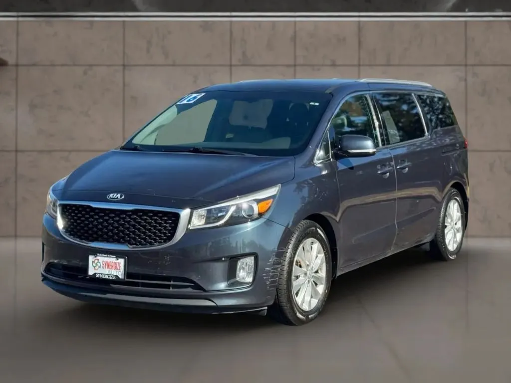 Gray 2016 Kia Sedona EX Minivan 4D for sale in Dallas, OR