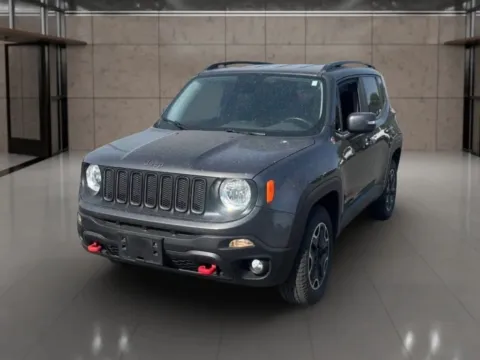 Blue 2017 Jeep Renegade Trailhawk Sport Utility 4D for sale in Dallas, OR