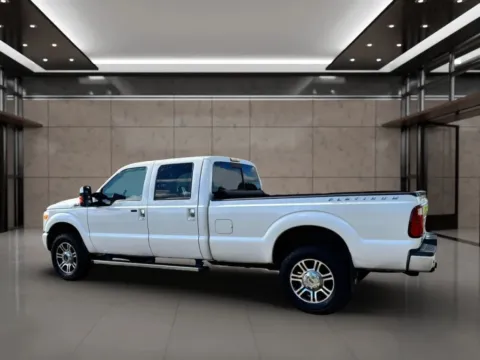 Another view of 2015 Ford F350 Super Duty Crew Cab Platinum Pickup 4D 8 ft for sale in Dallas, OR at Synergize Auto LLC