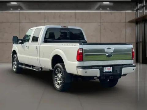 Another view of 2015 Ford F350 Super Duty Crew Cab Platinum Pickup 4D 8 ft for sale in Dallas, OR at Synergize Auto LLC