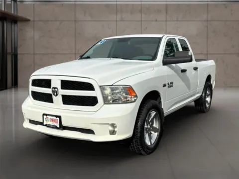 White 2014 Ram 1500 Quad Cab Express Pickup 4D 6 1/3 ft for sale in Dallas, OR