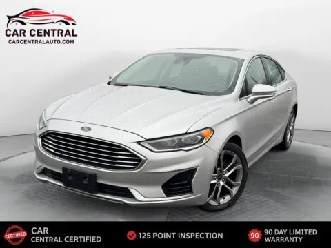 Silver 2019 Ford Fusion SEL for sale in Wallingford, CT