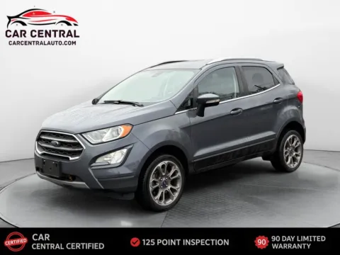 Gray 2018 Ford EcoSport Titanium for sale in Wallingford, CT