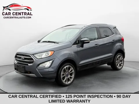 Gray 2018 Ford EcoSport Titanium for sale in Wallingford, CT
