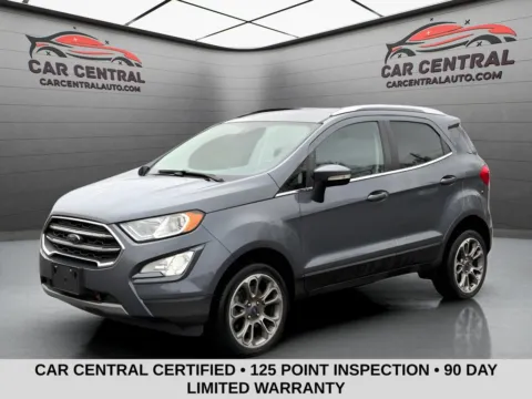 Gray 2018 Ford EcoSport Titanium for sale in Wallingford, CT