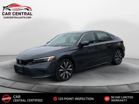 Gray 2022 Honda Civic EX-L for sale in Wallingford, CT