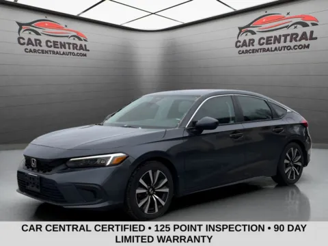 Black 2022 Honda Civic EX-L for sale in Wallingford, CT