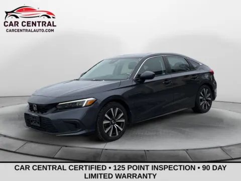 Black 2022 Honda Civic EX-L for sale in Wallingford, CT