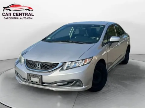 Silver 2015 Honda Civic LX for sale in Wallingford, CT
